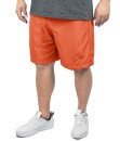 Short Bermuda Plus Size Butu Biru Extra Grande Cores Laranja